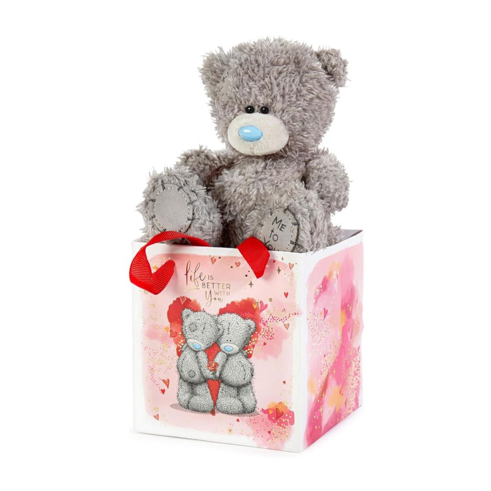5" Life is Better With You Me to You Bear In Bag Extra Image 1